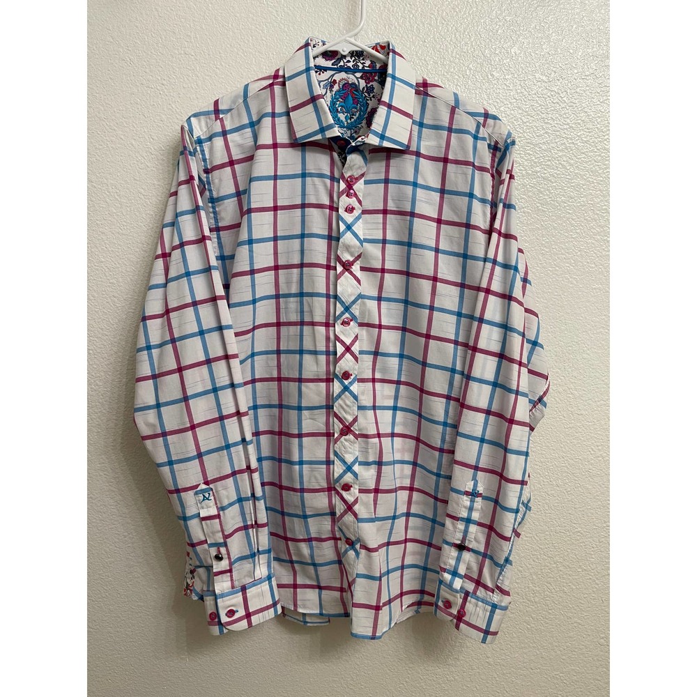Au Noir Sophisticated Men's Button Up Shirt - Size 4/ Large